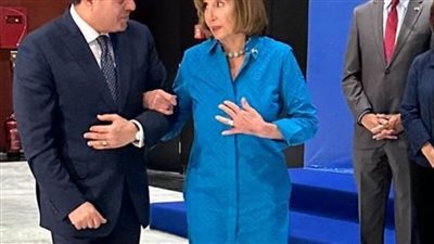 صور..على هامش قمة المناخ2022..السيسي يستقبل رئيسة مجلس النواب الأمريكي  