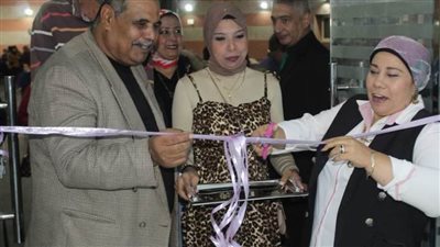 افتتاح معرض رحلة إلى الريف المصرى بثقافة بورسعيد 