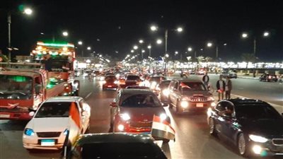 احتفالات في شوارع الجمهورية دعما للدولة المصرية والرئيس 