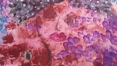 ٧٥ لوحة للفنانة إيمان غانم فى قاعة زياد بكير بالأوبرا