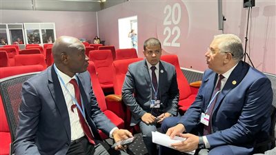 على هامش مؤتمر المناخ COP27..  وزير الزراعة يبحث مع نظيريه السنغالي والصومالي آفاق التعاون الزراعي المشترك بين مصر والدولتين الشقيقتين 