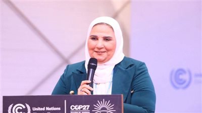 وزيرة التضامن تسلط الضوء على أهمية مشاركة المجتمع المدني في مجابهة تغير المناخ (صور)