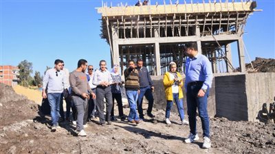 محافظ الغربية يتفقد مشروعات حياة كريمة في 10 قرى بمركز زفتى (صور)