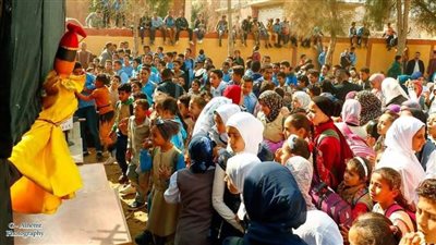 وسط حشد جماهيرى «الليلة الكبيرة» تواصل عروضها بقرية جزيرة ابوصالح بمركز ناصر 