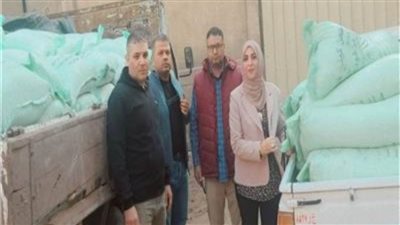 «التموين» تتحفظ على 6 أطنان دقيق مدعم قبل بيعه بالسوق السوداء