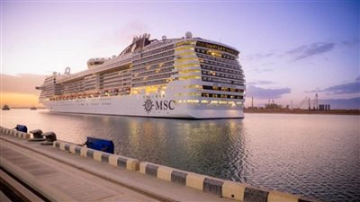 اقتصادية قناة السويس: وصول السفينة السياحية Splendida ميناء السخنة على متنها 2200 سائح (صور)