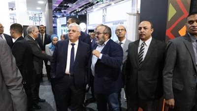 وزير التعليم العالى يفتتح فاعليات الدورة الـ 26 للمنتدى والمعرض الدولي للتكنولوجيا لمنطقة الشرق الأوسط وإفريقيا لعام 2022 (صور)