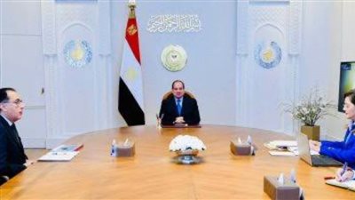 السيسي يستعرض نتائج قمة المناخ في حشد التمويلات الإنمائية لمشروعات التحول الأخضر