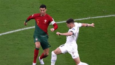 رونالدو يسجل أول أهداف البرتغال فى مرمى أوروجواي بالدقيقة 52
