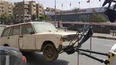 خلال 24 ساعة.. رفع 50 سيارة ودراجة نارية متهالكة بالمحافظات  