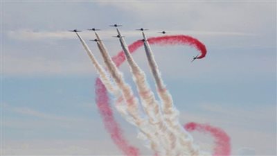 انطلاق فعاليات العرض الجوي المصري البريطاني HURGHDA Air Show 2022 (صور)