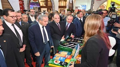 وزيرا التموين والصناعة يفتتحان فعاليات معرض فوود أفريكا للصناعات الغذائية (صور)