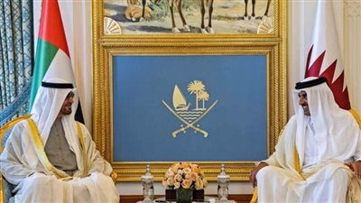 رئيس الإمارات في زيارة رسمية للدوحة هي الأولى بعد المقاطعة العربية 