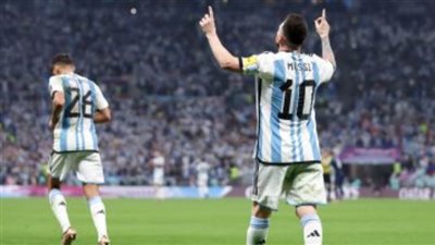 ميسي يقود الأرجنتين لنهائى كأس العالم 2022 بثلاثية ضد كرواتيا
