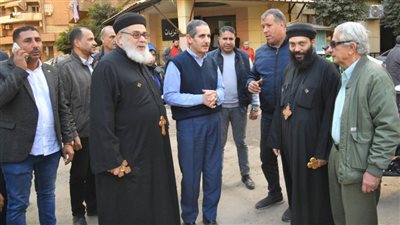 استعداد لاستقبال أعياد الميلاد..محافظ الغربية يتفقد محيط الكنائس في 3 مراكز في جولة استمرت لمدة 6ساعات 