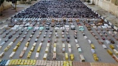 ضبط 2487 متهمًا بـ2.2 طن مخدرات وقضية غسل أموال بقيمة 177 مليون جنيه 