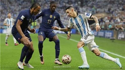 فرنسا تتعادل 2/2 مع الأرجنتين في مباراة مثيرة والأشواط الإضافية تحسم الفائز بكأس العالم