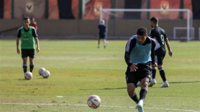 مران الأهلي، التركيز على دقة التسديد استعدادا لمواجهة سموحة 