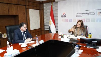 التخطيط تبحث مع مدير إدارة تغير المناخ بالخارجية الخطوات المستقبلية لمبادرات COP27