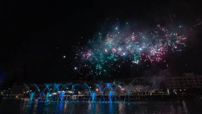  «ARAB DEVELOPERS HOLDING» تحتفل بافتتاح أكبر نافورة راقصة في مصر 