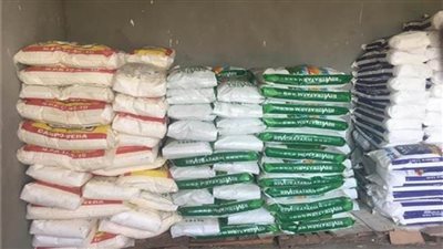 ضبط 2 طن أسمدة زراعية محظور تداولها بالقناطر الخيرية 