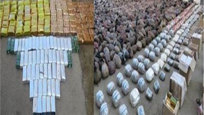 ضبط طن مخدرات و618 عنصرًا إجراميًا وتنفيذ 61 ألف حكم قضائي 