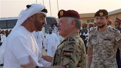 تدريب عسكري مشترك .. ولي عهد الأردن يصل أبوظبي