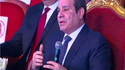 السيسي: كل شيء يمكن تحقيقه بالجهد والإصرار 
