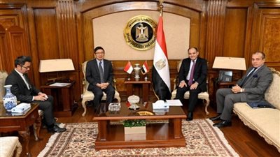 وزير التجارة يبحث مع سفير سنغافورة بالقاهرة تطورات التعاون الاقتصادي والاستثماري بين البلدين (صور)