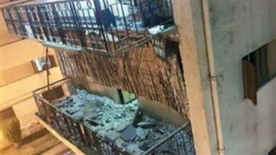 النيابة تطلب تحريات مصرع طفل وإصابة 4 إثر انهيار شرفة عقار في الإسكندرية