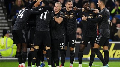 بمشاركة النني.. أرسنال يبتعد بصدارة البريميرليج بالانتصار على برايتون