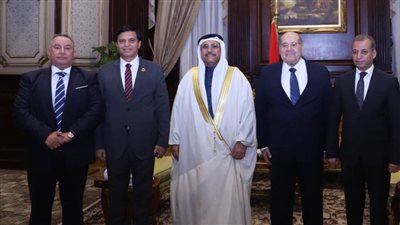 عبدالوهاب عبدالرازق يستقبل رئيس البرلمان العربي 