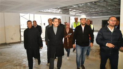 محافظ الغربية: متابعة دورية للانتهاء من المستشفيات في أقرب وقت (صور)