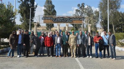 قيادة الجيش الثاني تنظم زيارة لدارسي دورات المركز القومى للبحوث الإجتماعية والجنائية