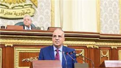 وزير الري يشارك بالجلسة العامة لمجلس النواب للرد على 109 طلبات إحاطة