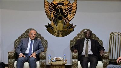 وزير الري يصل إلى السودان في زيارة رسمية لمدة يومين (صور)