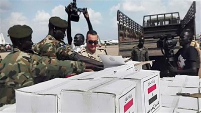 بلغت 2 طن .. مصر تسلم شحنة مساعدات طبية ودوائية لـ جنوب السودان