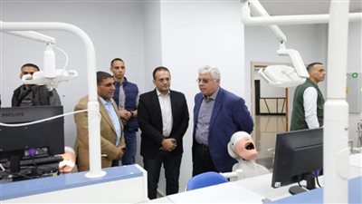 وزير التعليم العالي يتفقد جامعة الجلالة (صور)