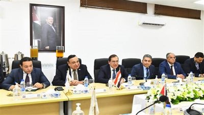 الملا يبحث مع نظيره الأردني استراتيجيات تأمين وتنويع مصادر الطاقة بين البلدين (صور)