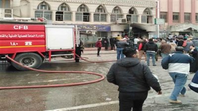 الصحة: الدفع بـ 12سيارة إسعاف لإخماد حريق مستشفى النور المحمدي بالمطرية