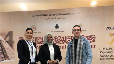 في معرض الكتاب.. اليوتيوبر عبداللطيف أحمد: هدفى رفع وعى الشباب لمواكبة متغيرات العصر