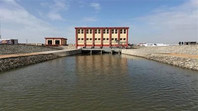 وزير الري يتابع إجراءات الاستلام الابتدائي لمحطة جنوب بورسعيد الجديدة (صور)