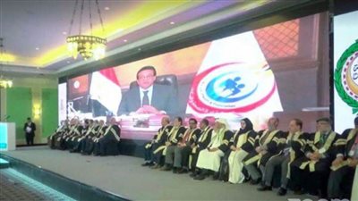 وزير الصحة يلقي كلمة مسجلة في حفل تخريج دفعة من الأطباء بالمجلس العربي للاختصاصات الصحية