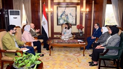 وزيرة الهجرة: مستمرون في تنفيذ خطة ربط علمائنا بالخارج بوطنهم مصر (صور)