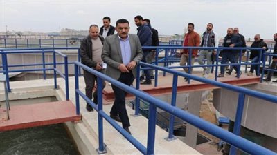رئيس جهاز مدينة السادات يجري جولة تفقدية موسعة بالمشروعات المختلفة بالمدينة (صور)