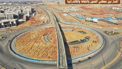 وزير النقل يتفقد معدلات تنفيذ المرحلة الثالثة للقطار الكهربائي الخفيف (صور)