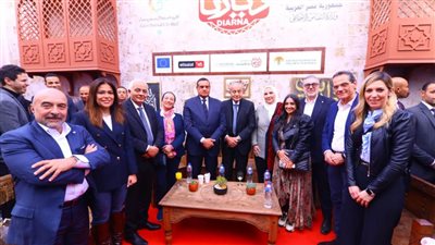 وزير التنمية المحلية يشارك في افتتاح معرض 