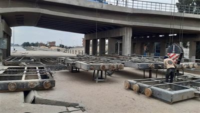 وزير الري يستعرض أعمال صيانة 