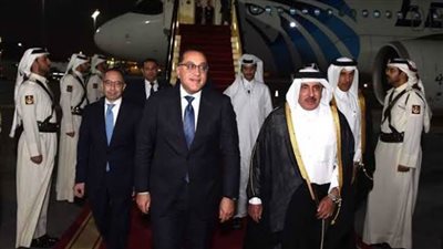 رئيس الوزراء يصل مطار الدوحة الدولي 