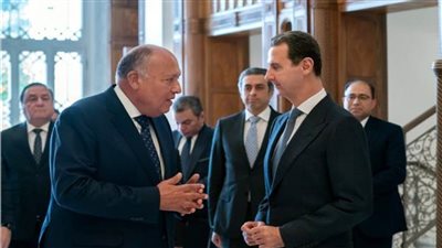 الرئاسة السورية تكشف تفاصيل لقاء الأسد بشكري| صور 